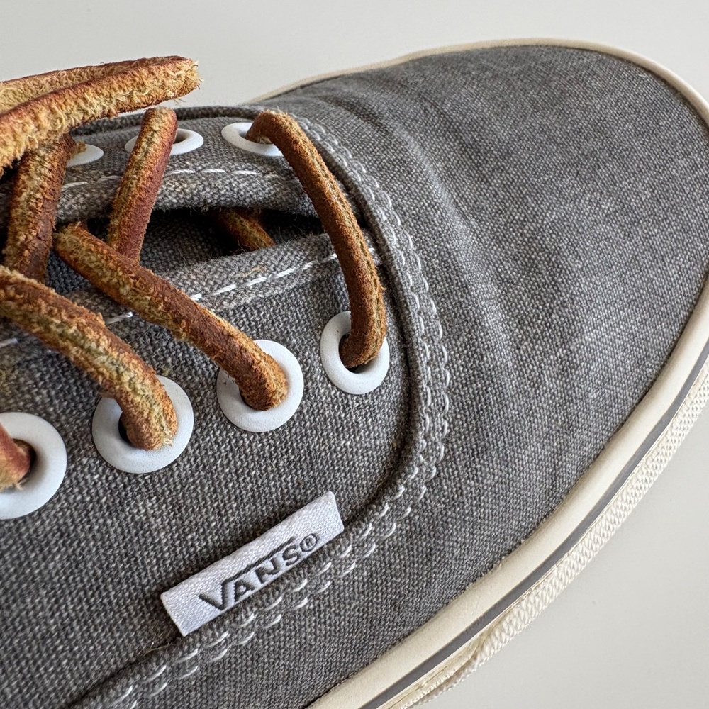 VANS for J.Crew Washed Canvas Authentic Sneakers 10 W